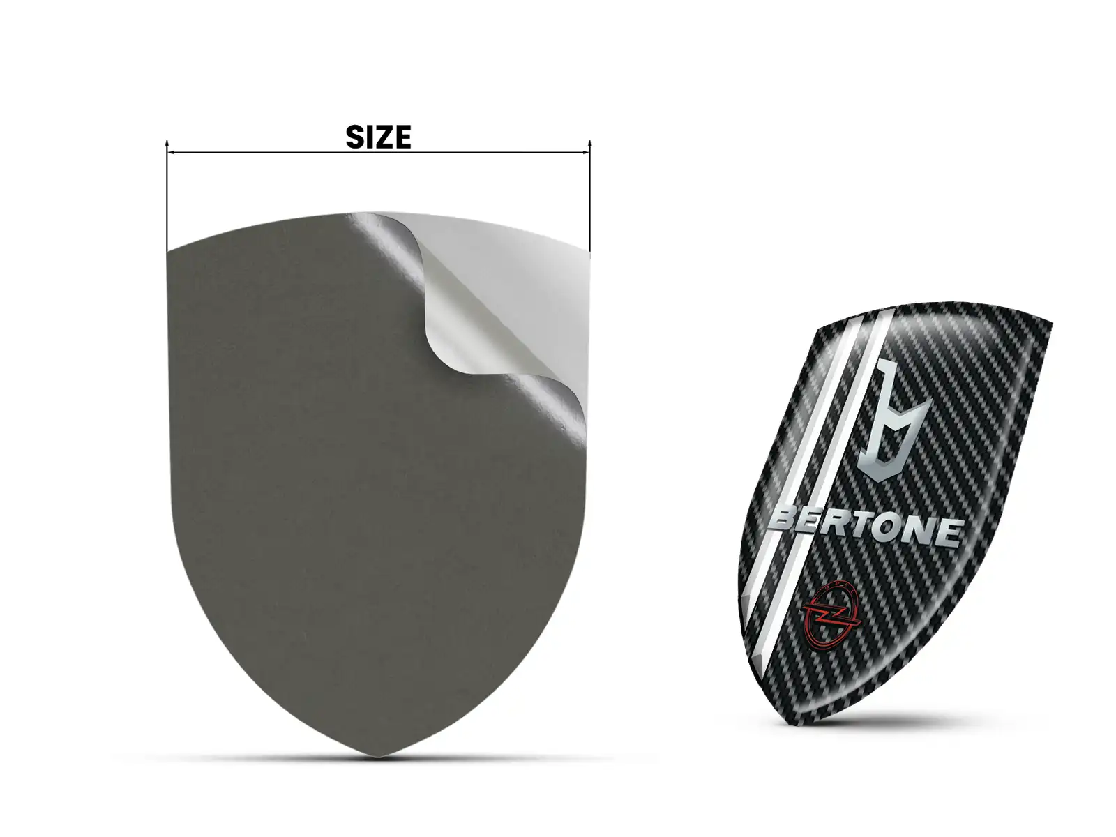 Bertone Etiqueta Impermeable Estilo Moderna Personalizable